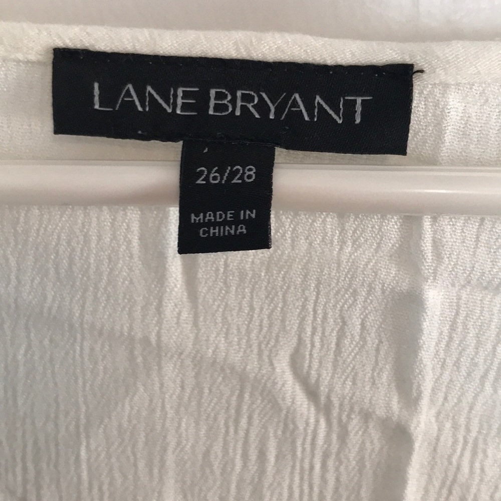 Lane Bryant cream top - Picture 2 of 6